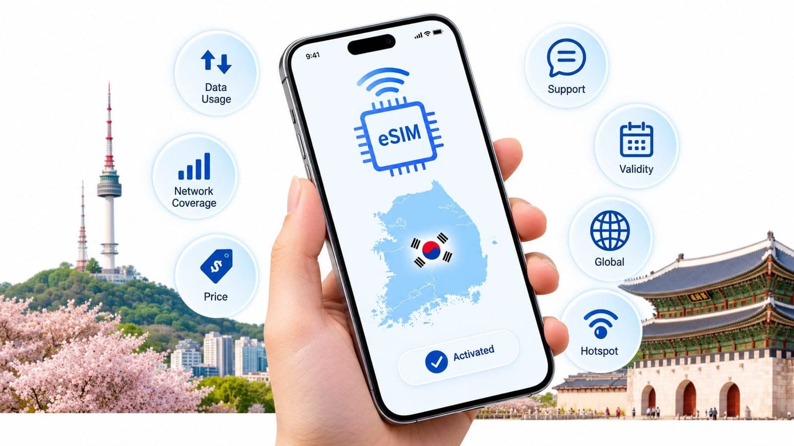 Best eSIM for Korea: 7 Plans Compared